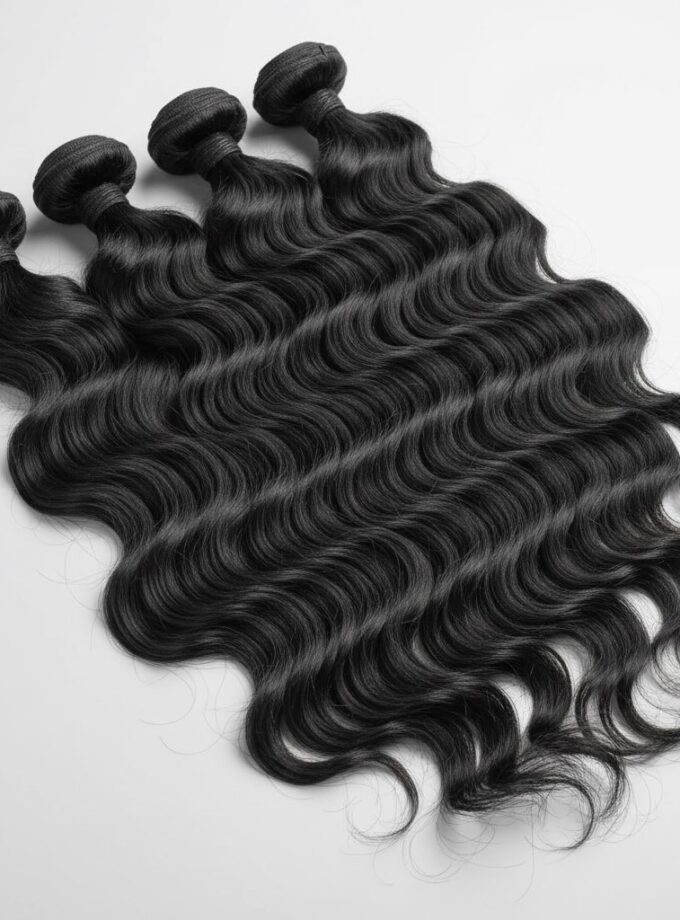 Remy European Texture Weft - Natural Black Hair
