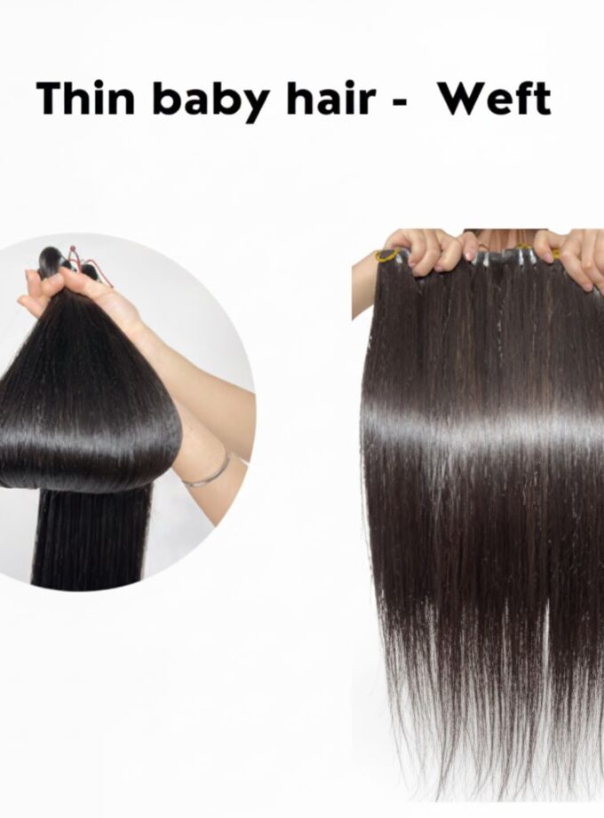 Thin Baby Hair Wefts